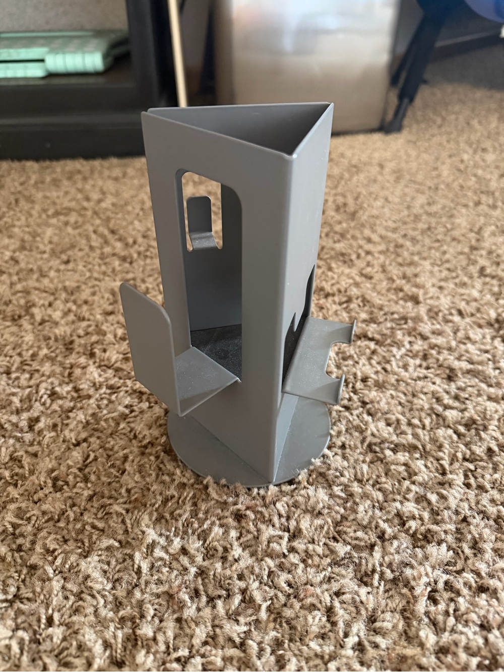 Gray desk Accessory Stand - Universal Holder